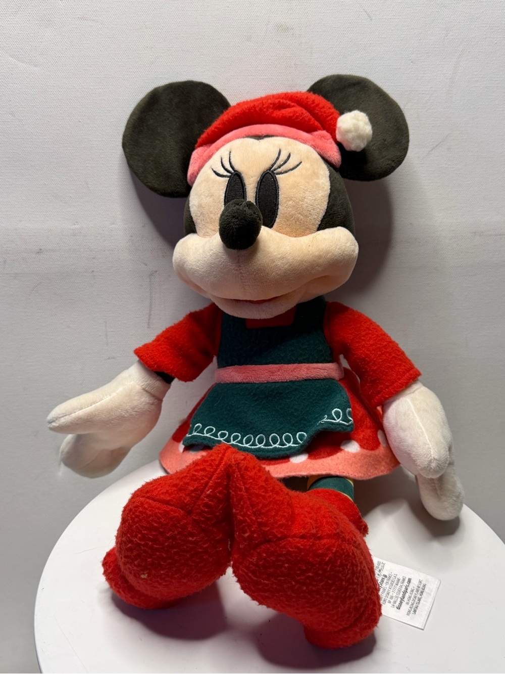 Disney Minnie Mouse Plush Toy Red Green Black White